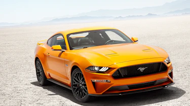 Ford mustang facelift front quarter
