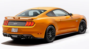 Ford mustang facelift rear quarter