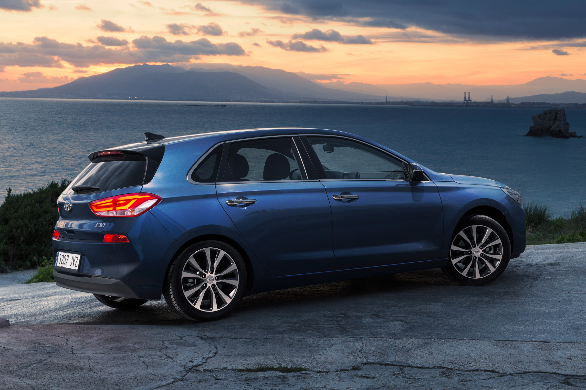 New Hyundai i30 2017 rear static