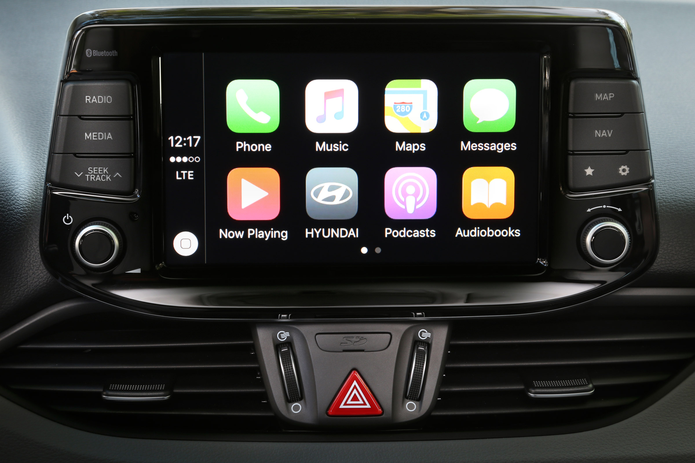 New Hyundai i30 2017 screen