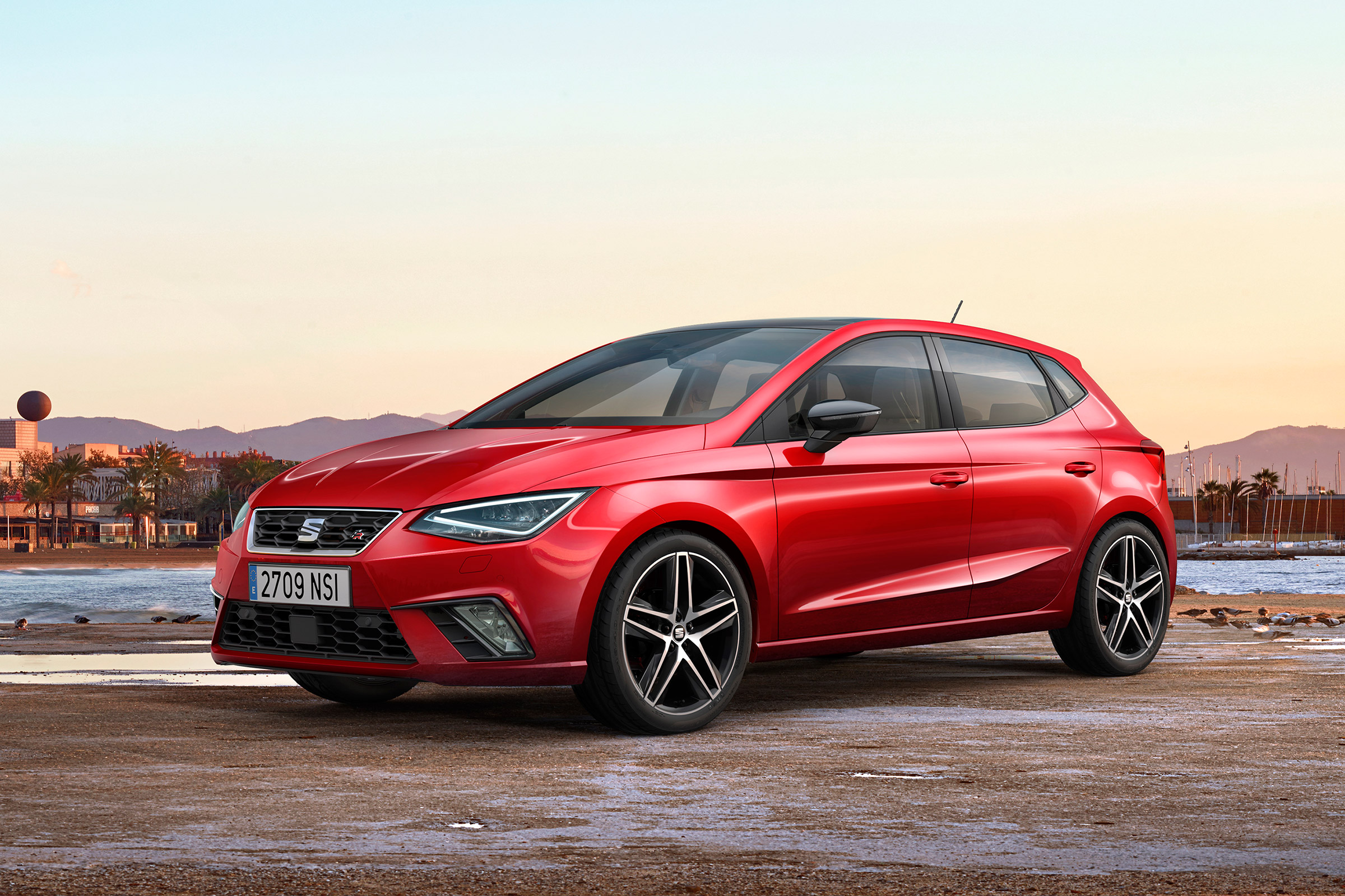 New SEAT Ibiza - front/side