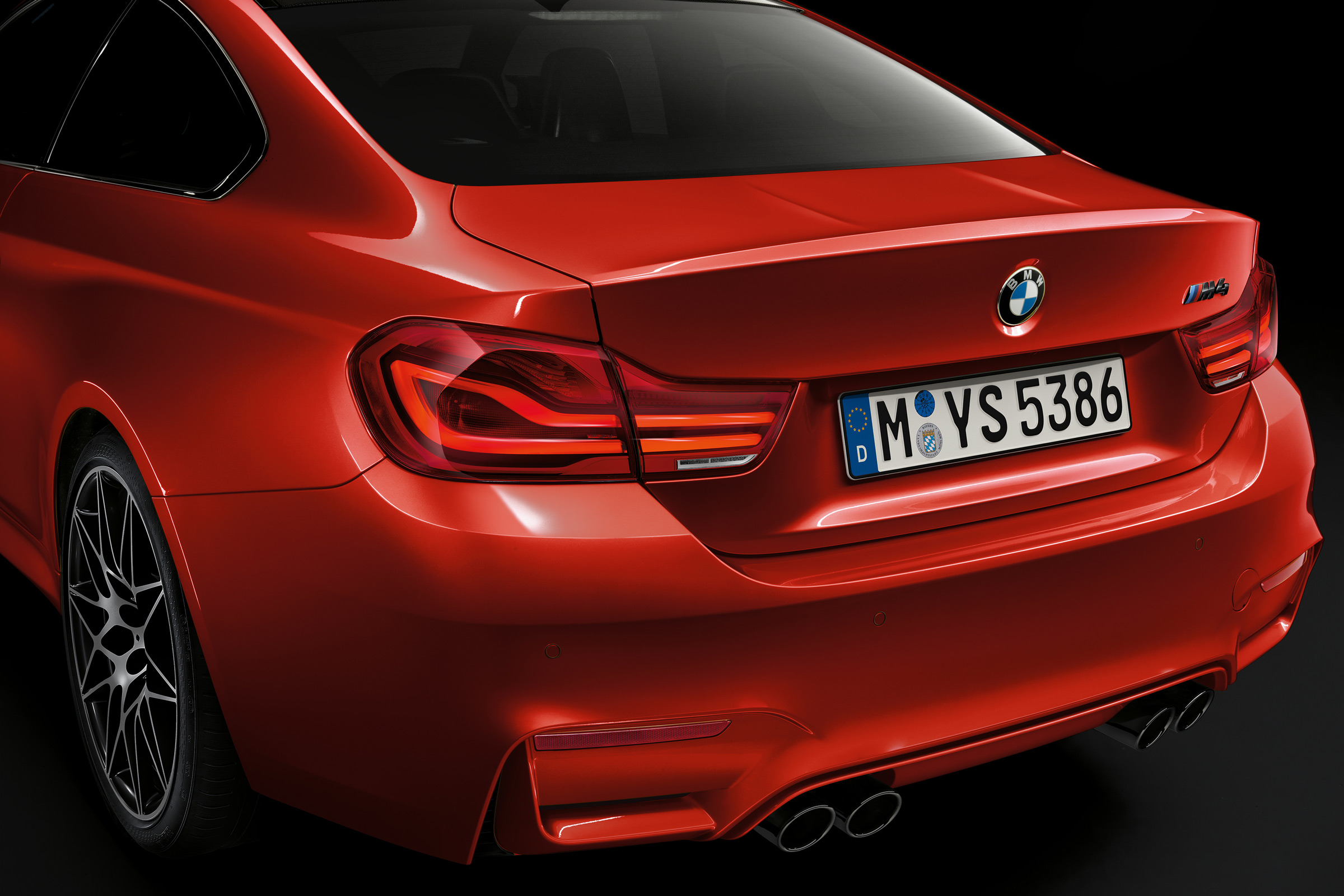 BMW 4 Series facelift 2017 - M4 rear detail