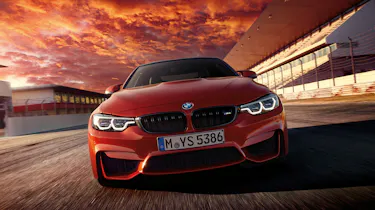 BMW 4 Series facelift 2017 - M4 tracking