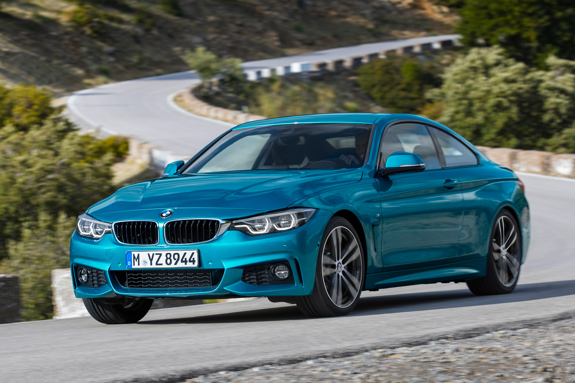 BMW 4 Series facelift 2017 - front cornering