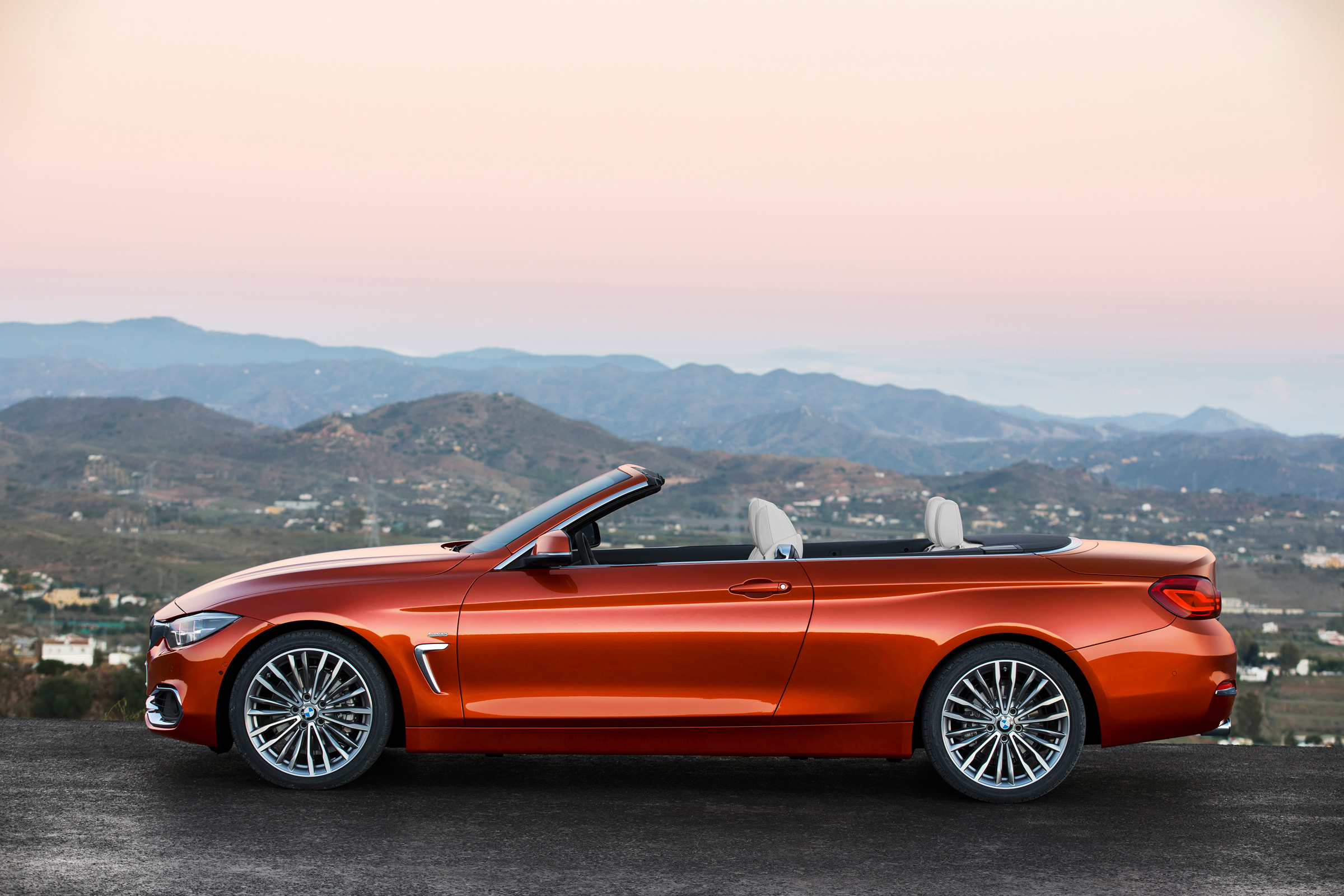 BMW 4 Series facelift 2017 - Convertible side