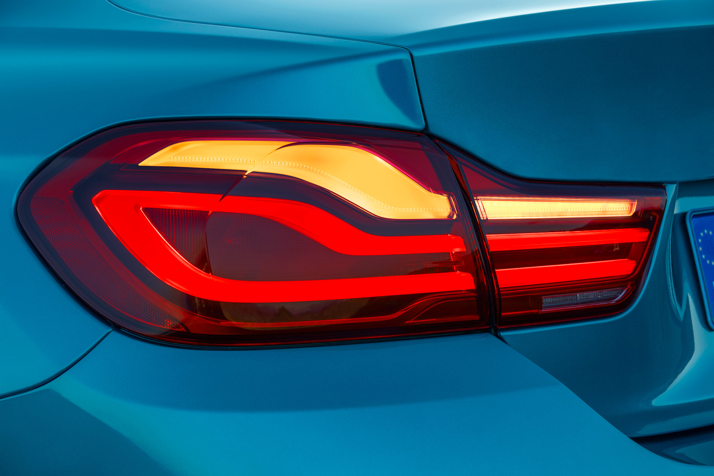 BMW 4 Series facelift 2017 - rear light