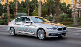 BMW 5 Series Personal CoPilot autonomous prototype - front