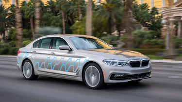 BMW 5 Series Personal CoPilot autonomous prototype - front