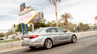 BMW 5 Series Personal CoPilot autonomous prototype rear