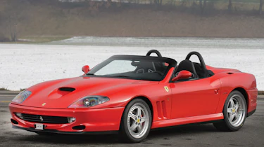 RM Sotheby's 2017 Paris auction - 2001 Ferrari 550 Barchetta Pininfarina front