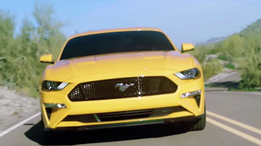 Ford Mustang Facelift leak front