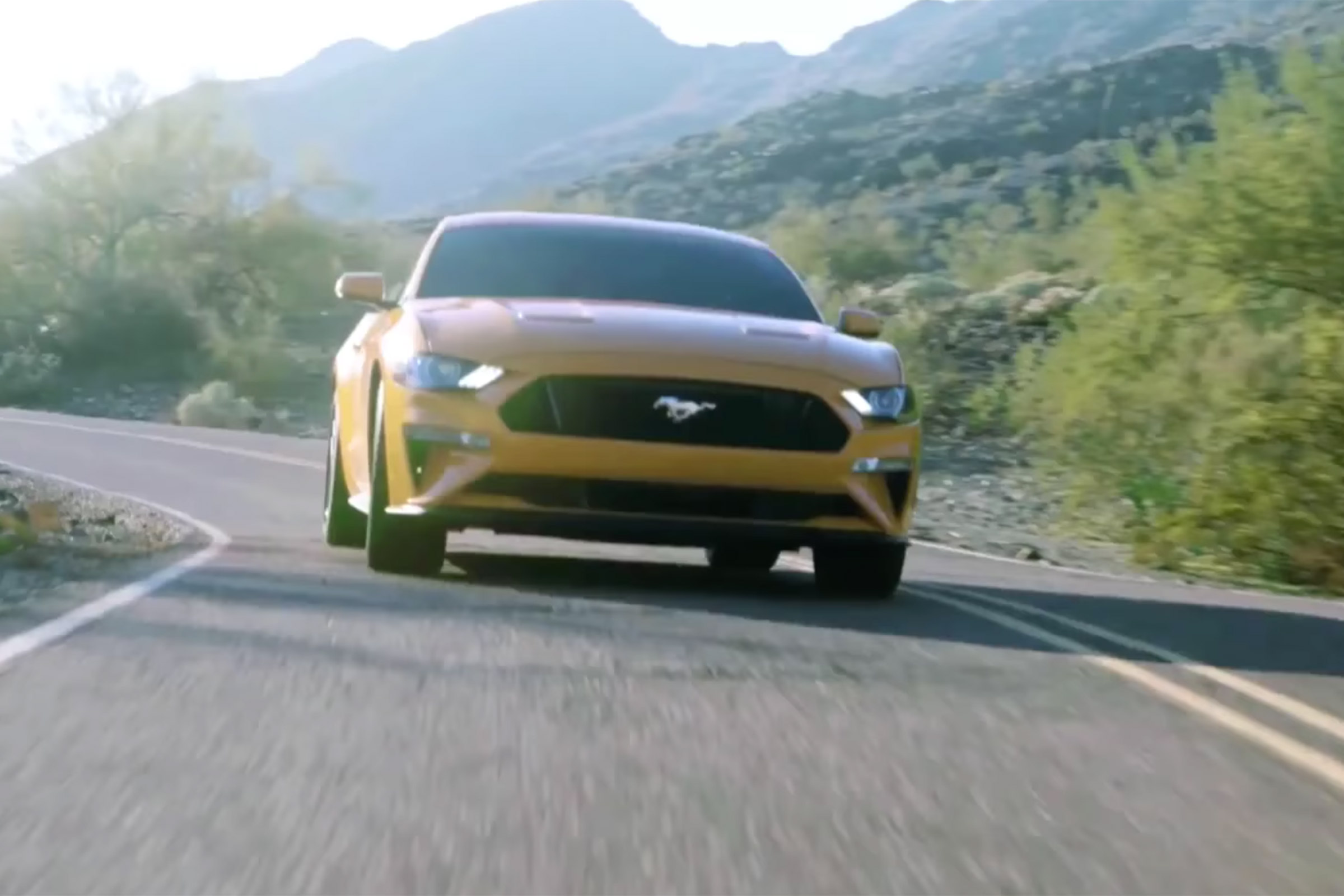 Ford Mustang Facelift leakdynamic