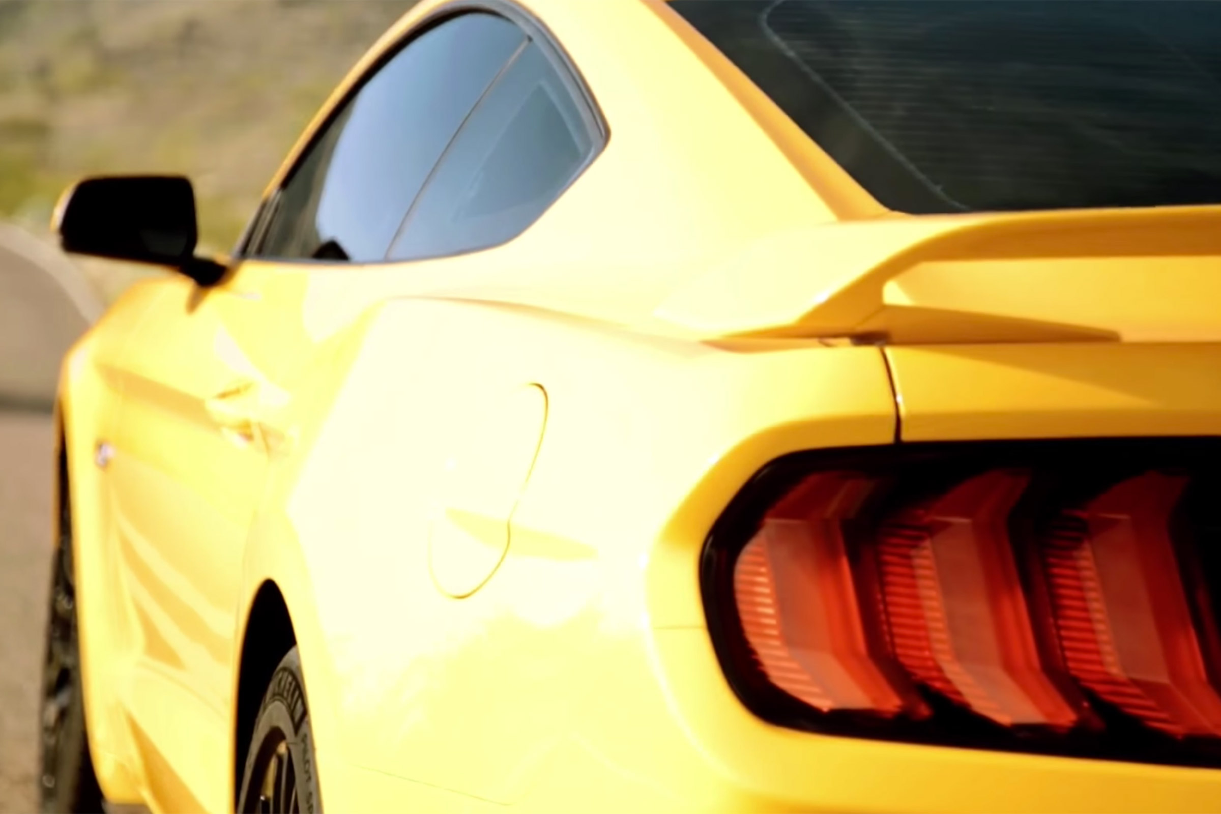 Ford Mustang Facelift rear close