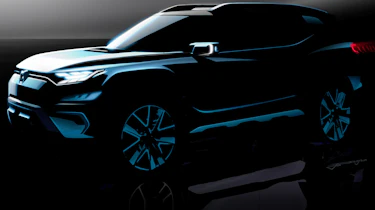 SsangYong XAVL teaser - front