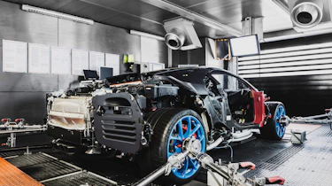 Bugatti Chiron dyno