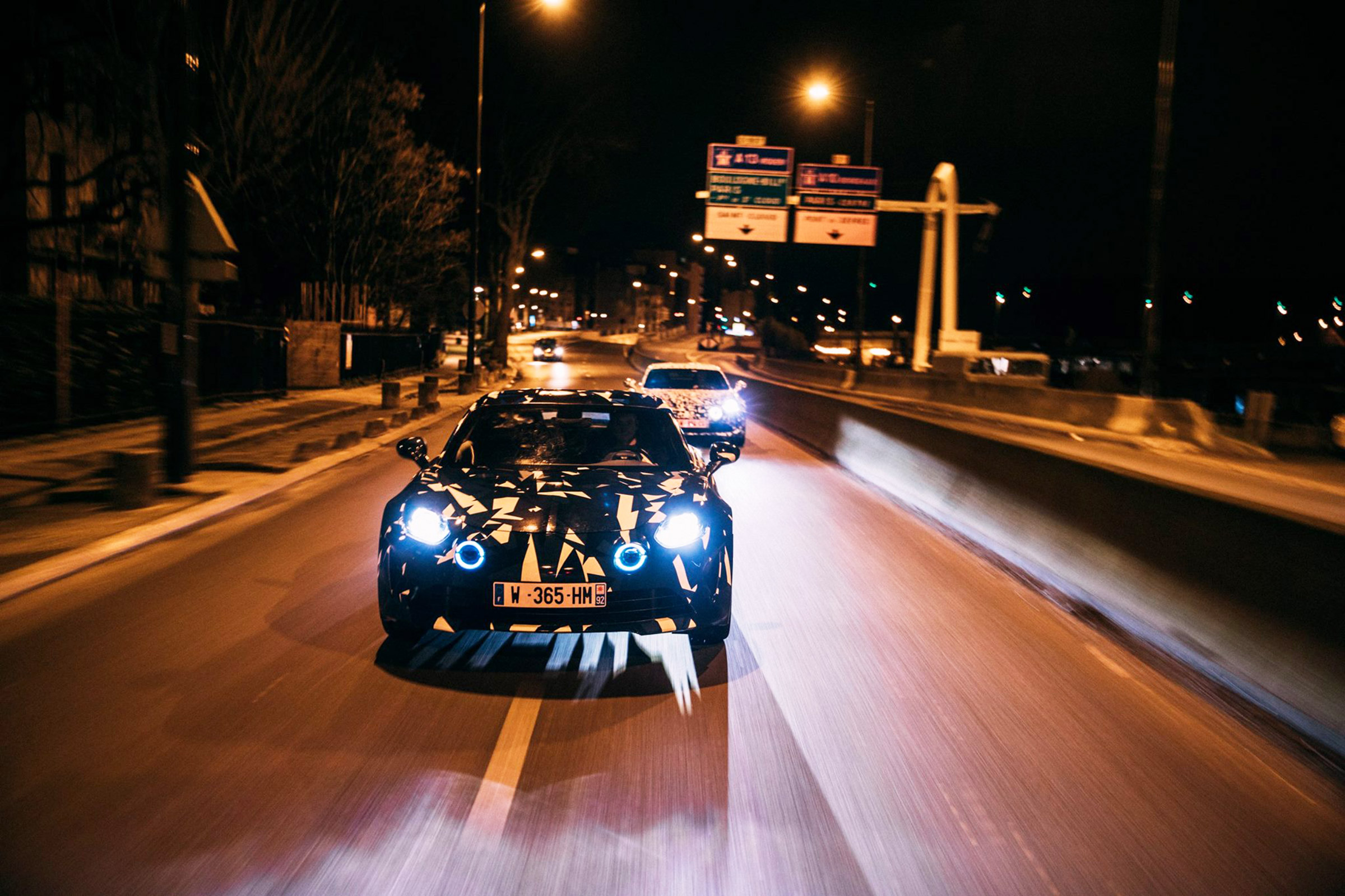 Renault alpine night shoot official 