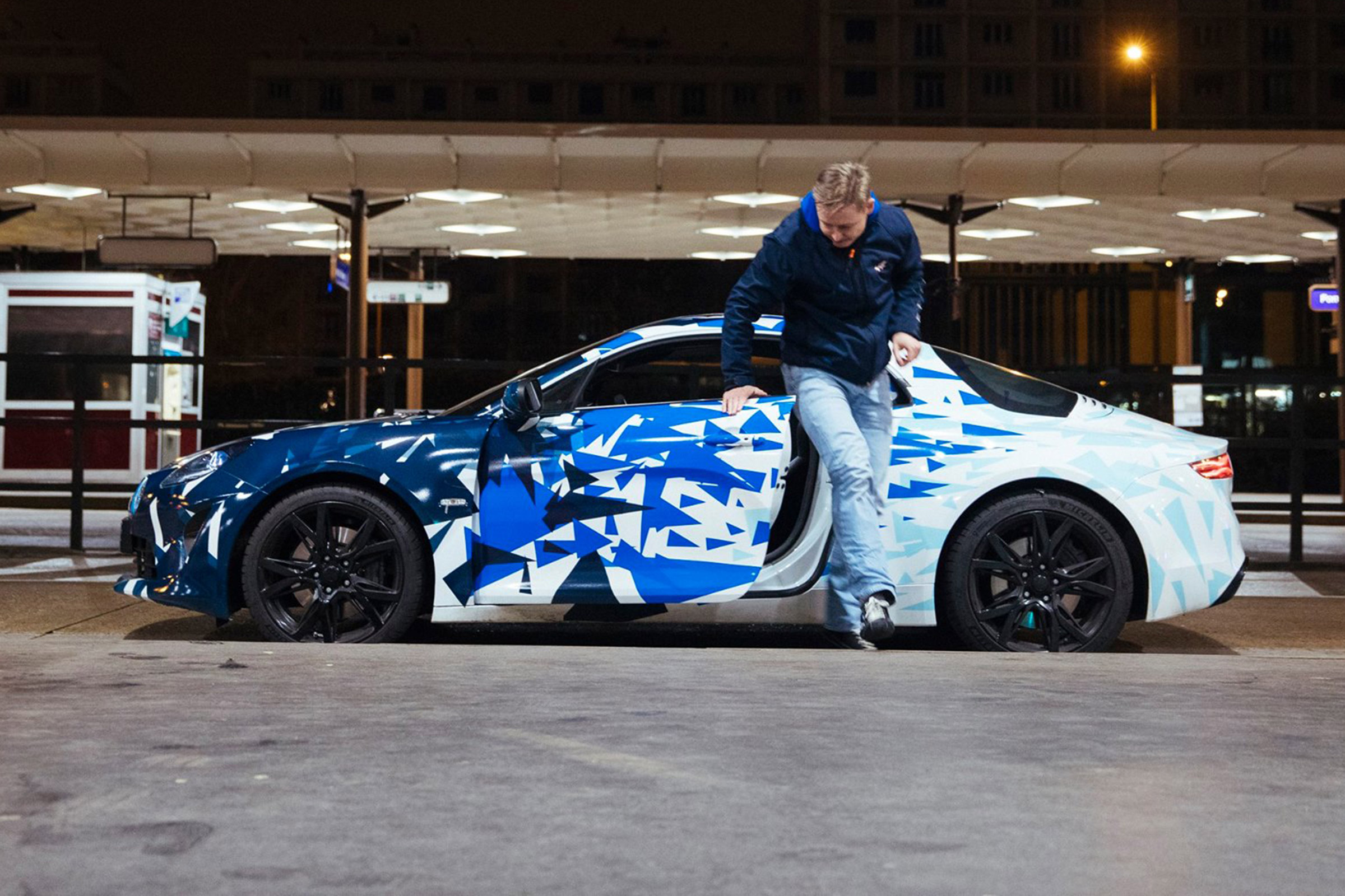 Renault alpine night shoot official 