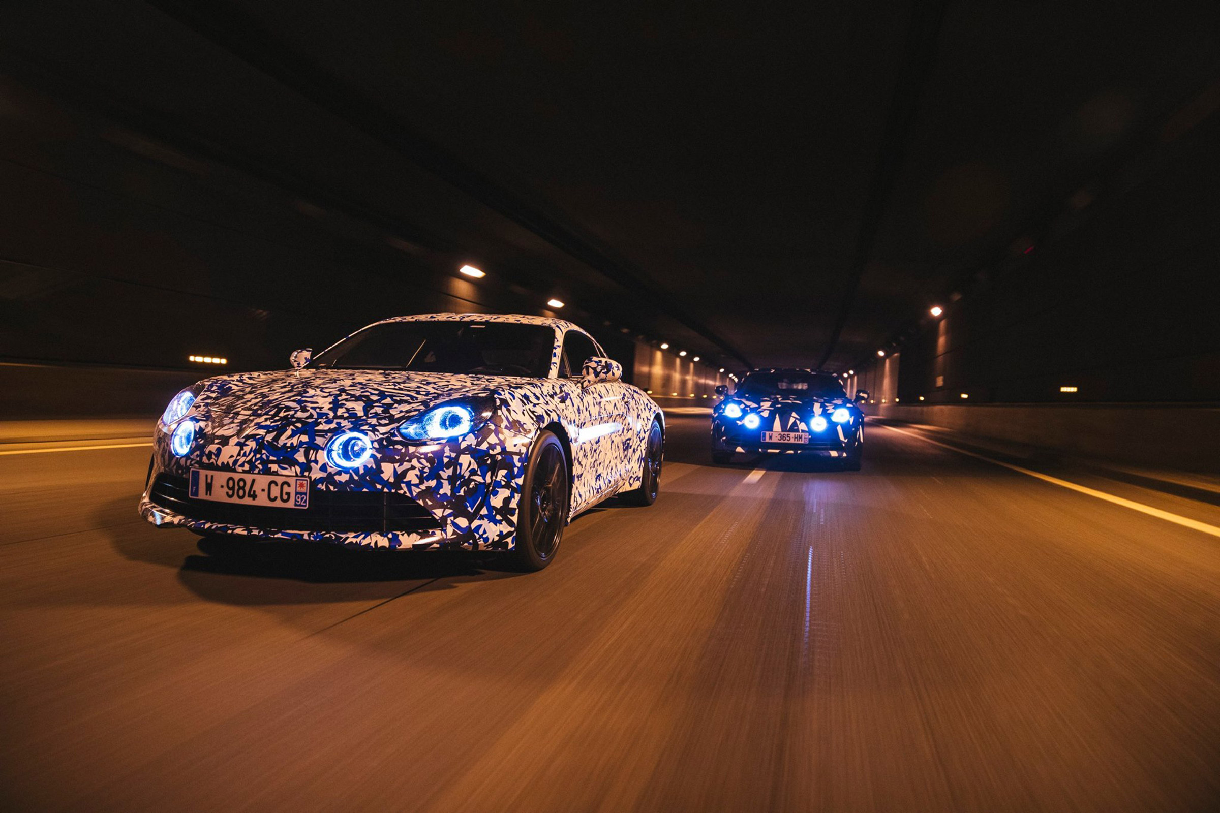 Renault alpine night shoot official 
