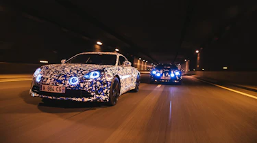 Renault alpine night shoot official