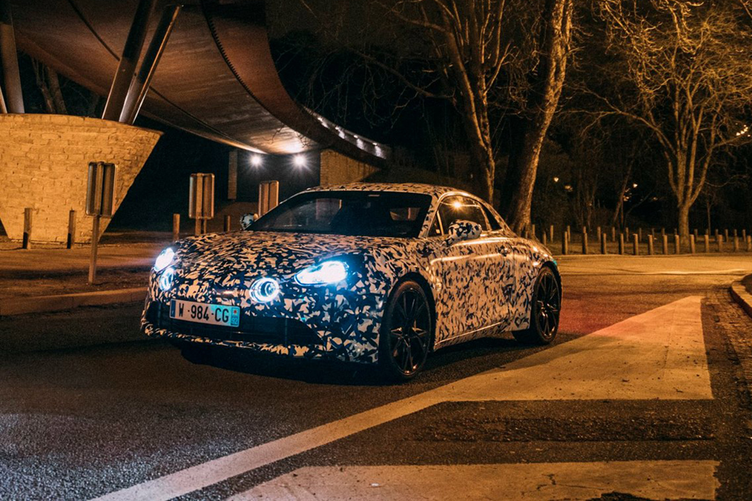 Renault alpine night shoot official 