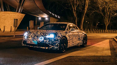 Renault alpine night shoot official