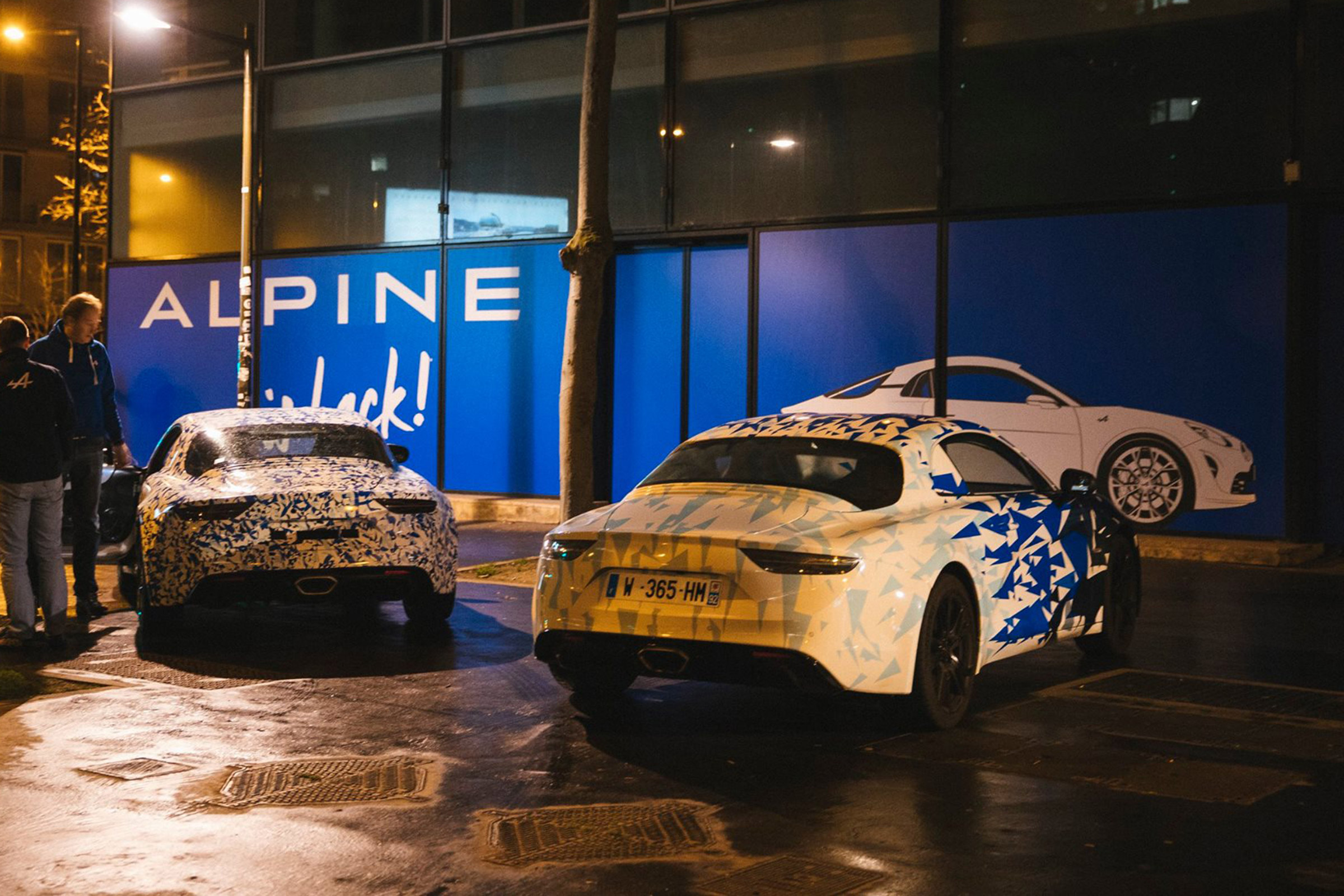 Renault alpine night shoot official 