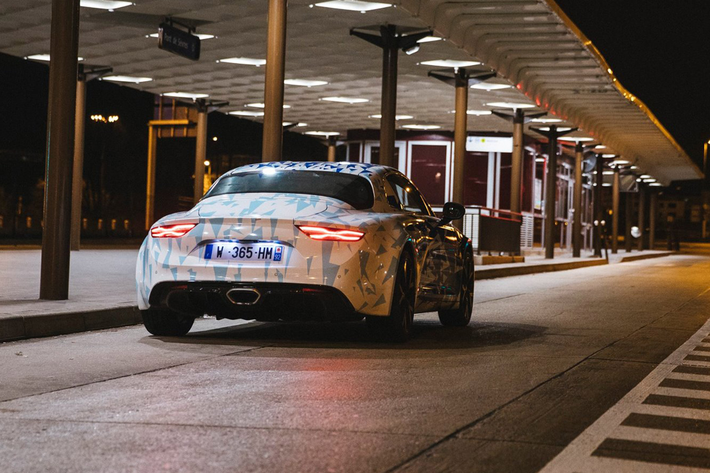 Renault alpine night shoot official 