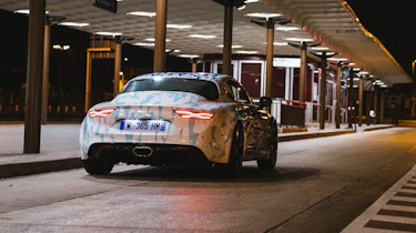 Renault alpine night shoot official