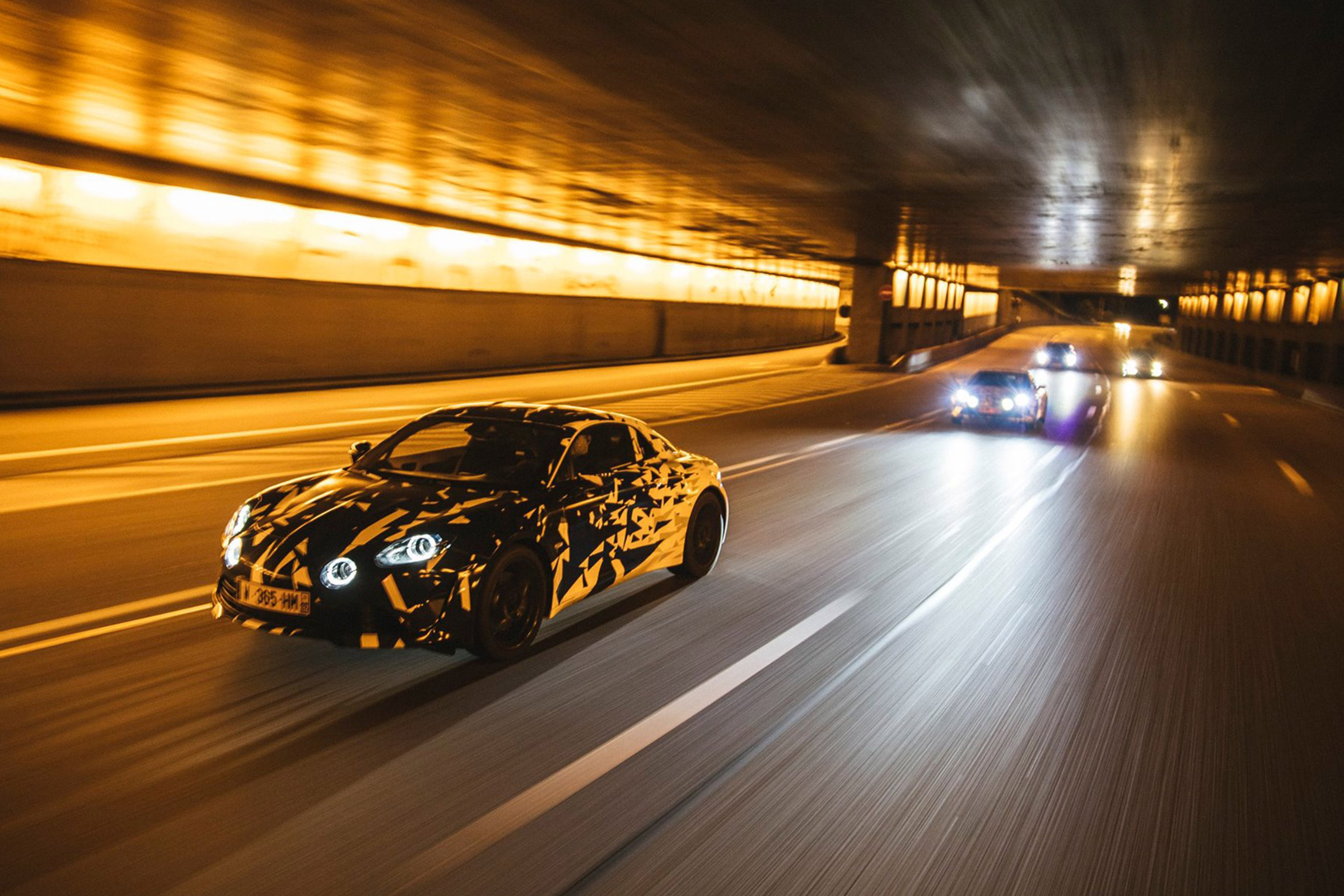 Renault alpine night shoot official 