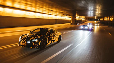 Renault alpine night shoot official