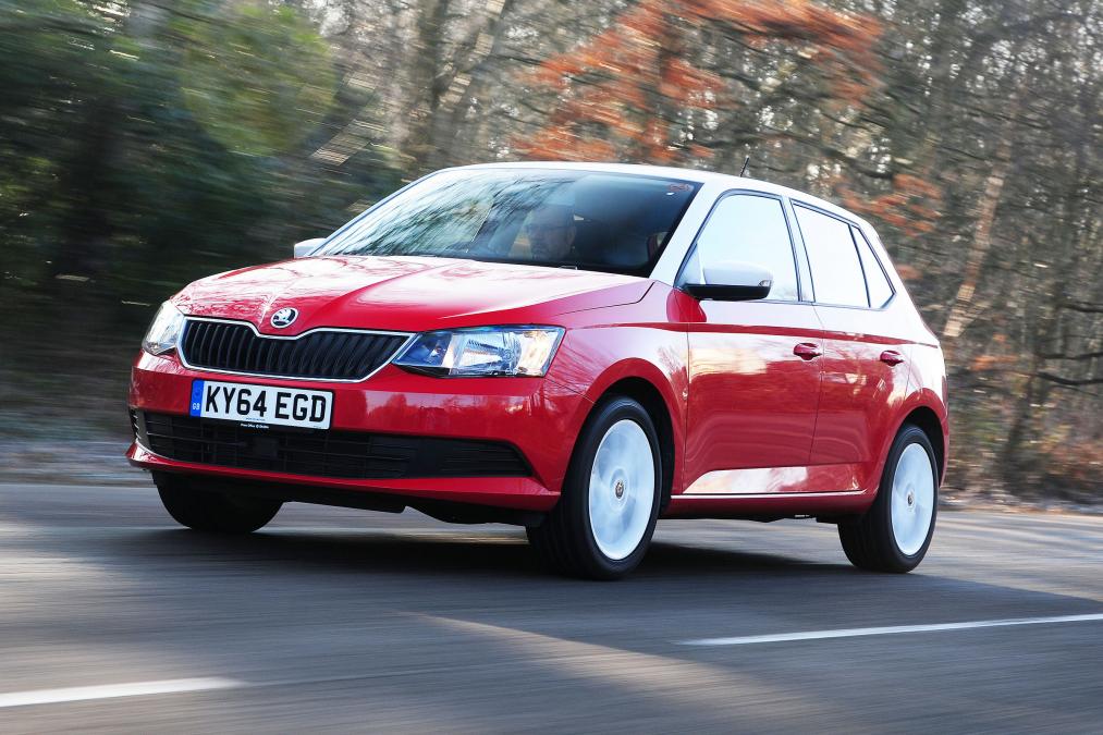 Skoda Fabia - front