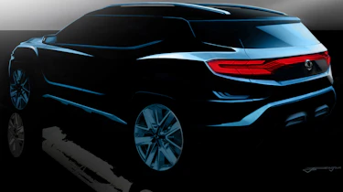 SsangYong XAVL teaser - rear