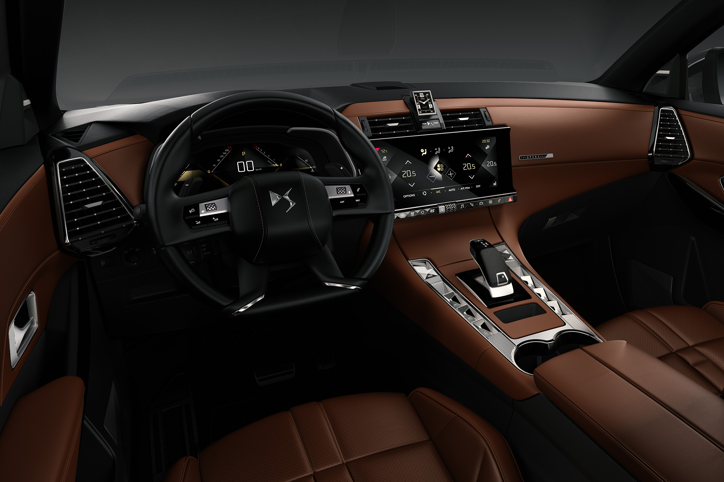DS 7 Crossback - interior brown