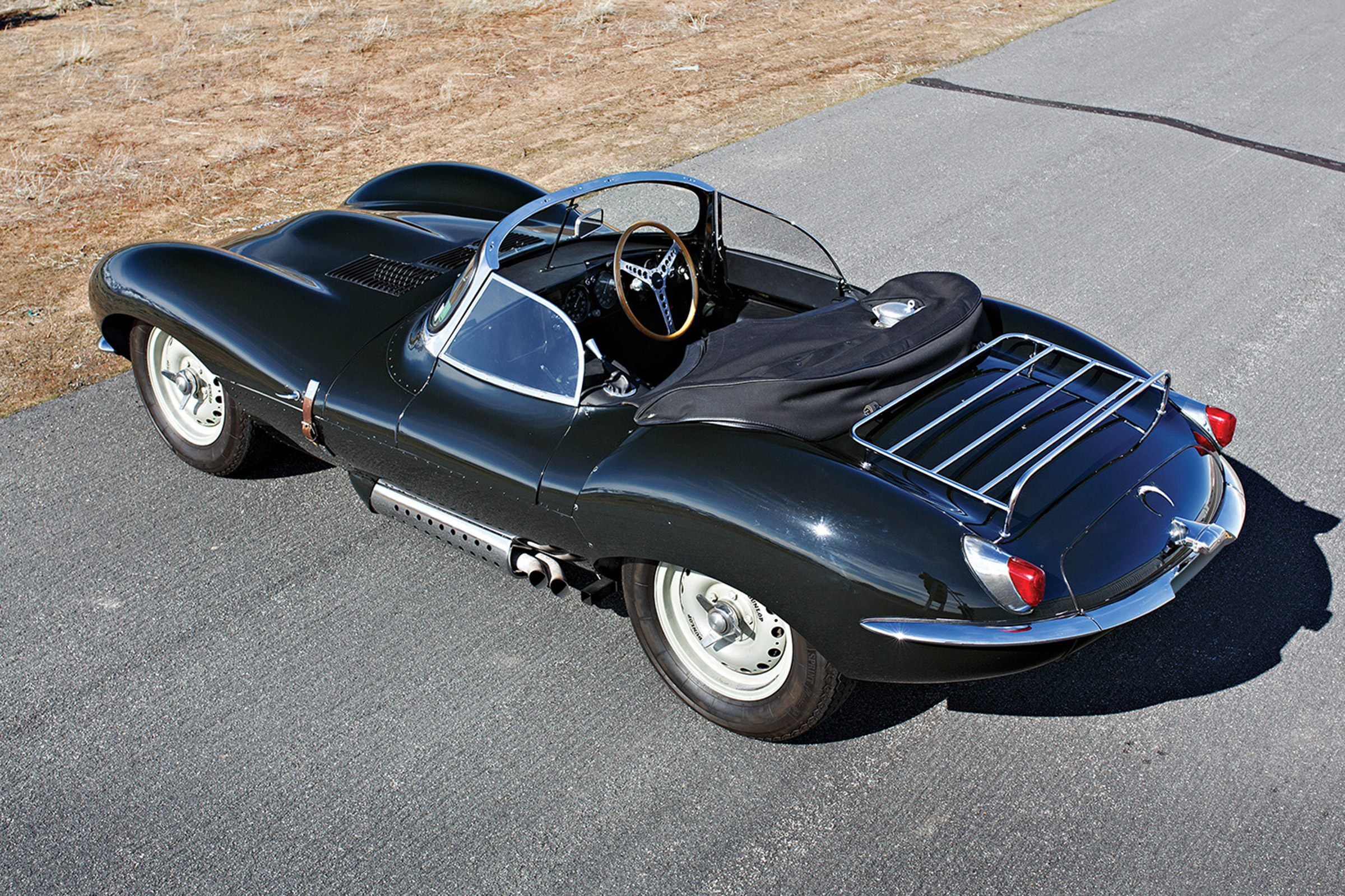 1957 Jaguar XKSS - above