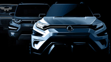 SsangYong XAVL teaser - full front