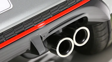 Kia Picanto GT Line 2017 - grey exhaust
