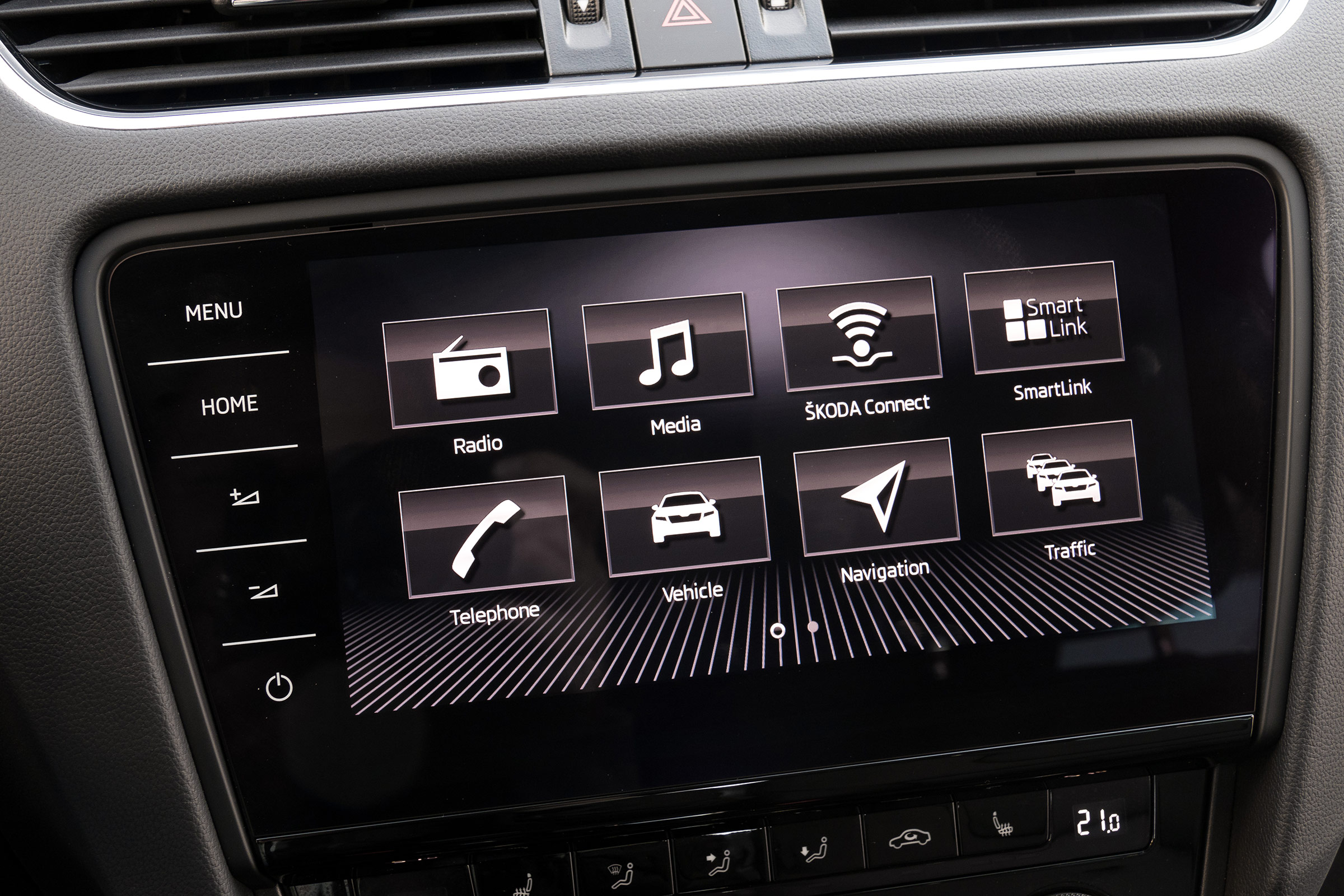 Skoda Octavia 2017 - infotainment