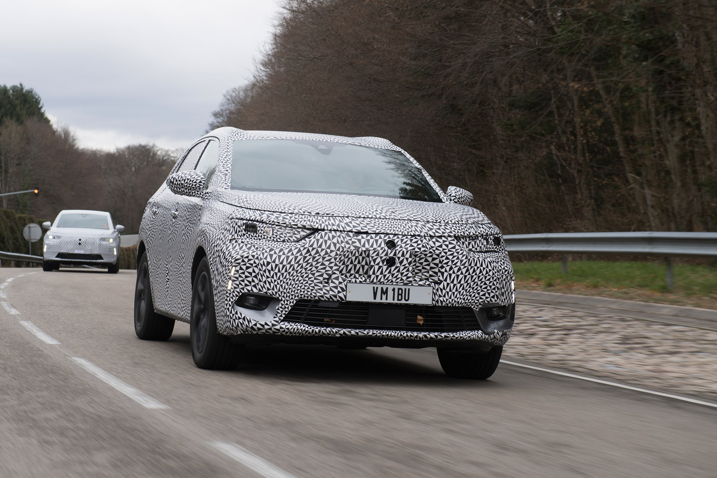 DS 7 Crossback - prototype driven