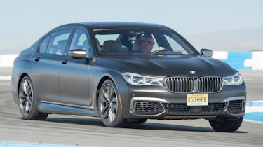 BMW 7 Series 760Li - front cornering track