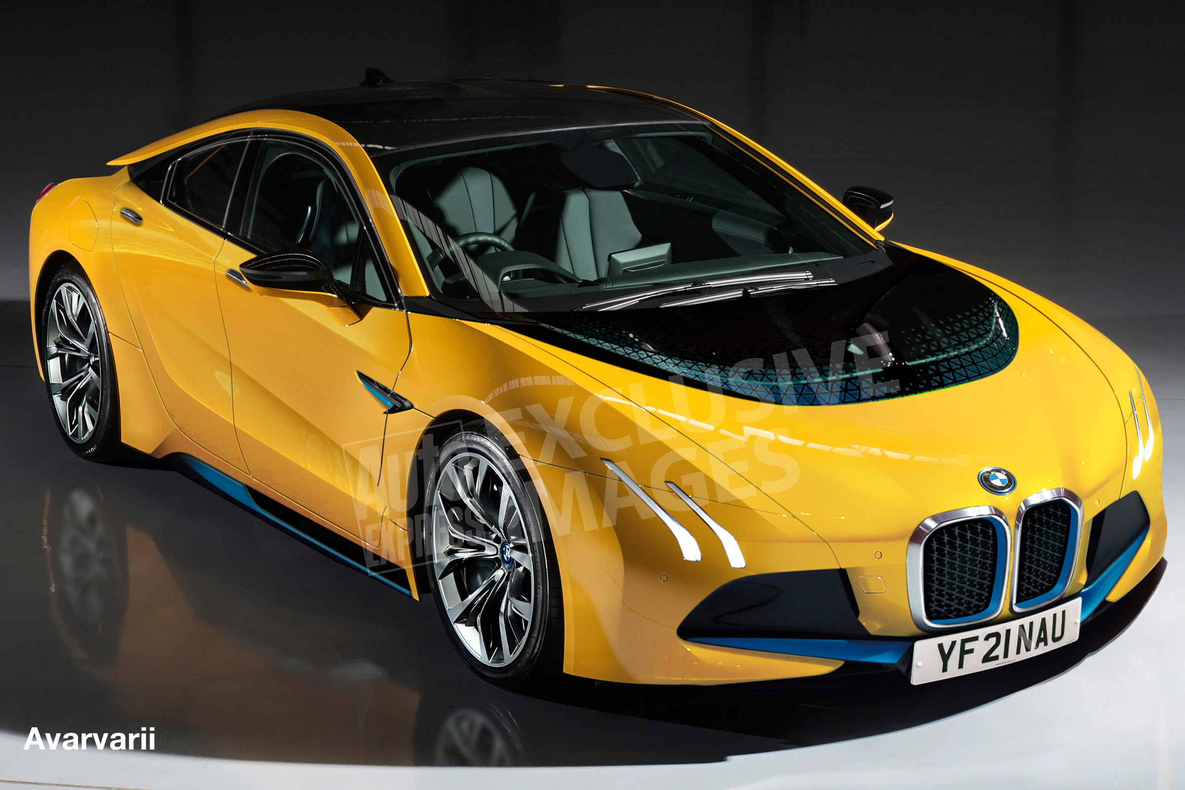 BMW i5 2021 render - front