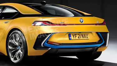 BMW i5 2021 render - rear close