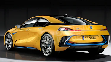 BMW i5 2021 render - rear