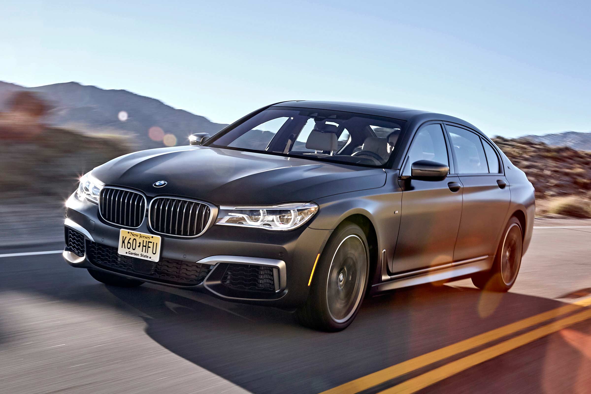 BMW 7 Series 760Li - front tracking 2