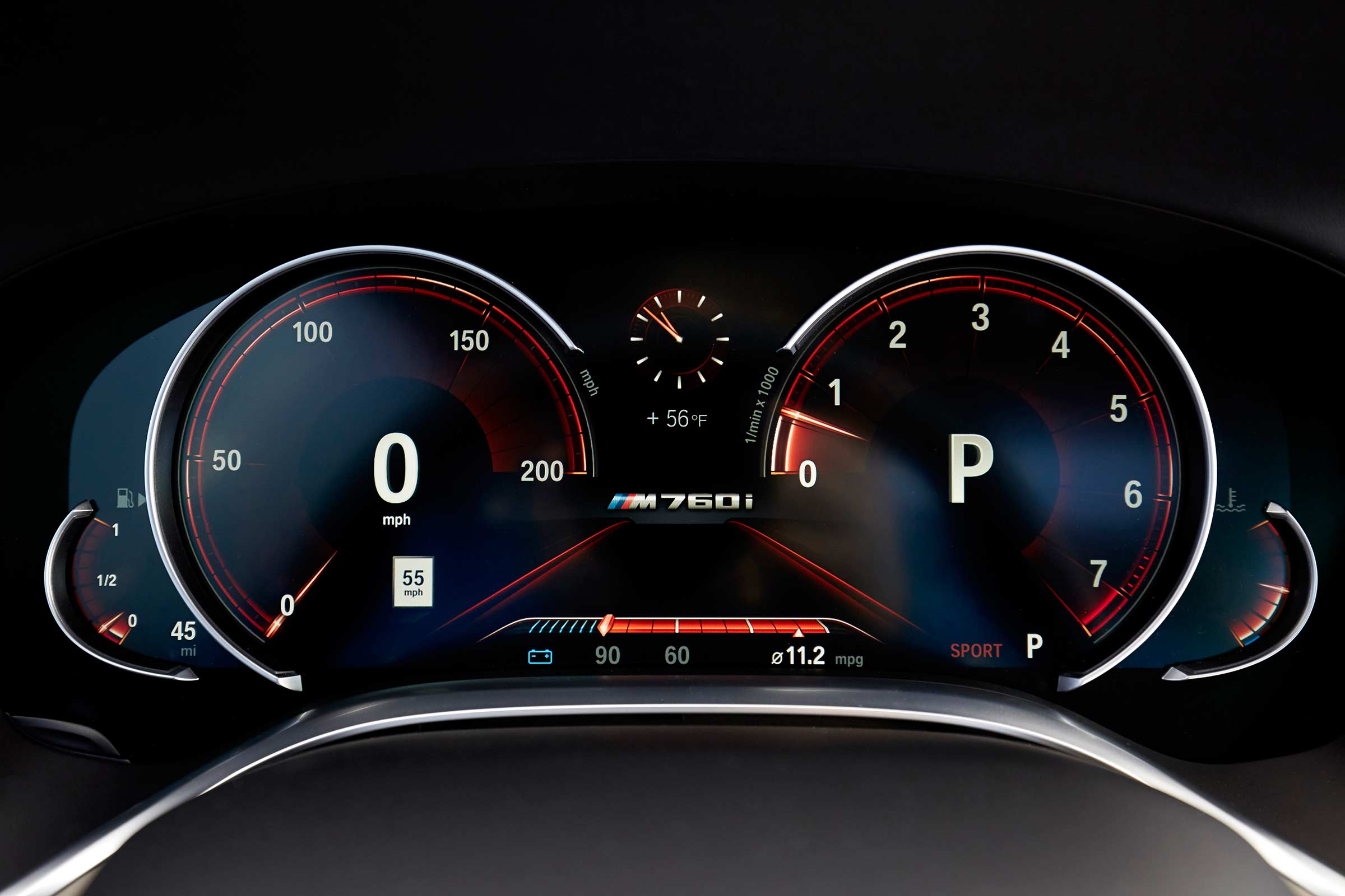 BMW 7 Series 760Li - instruments
