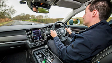 Volvo V90 Cross Country 2017 UK - Lawrence driving