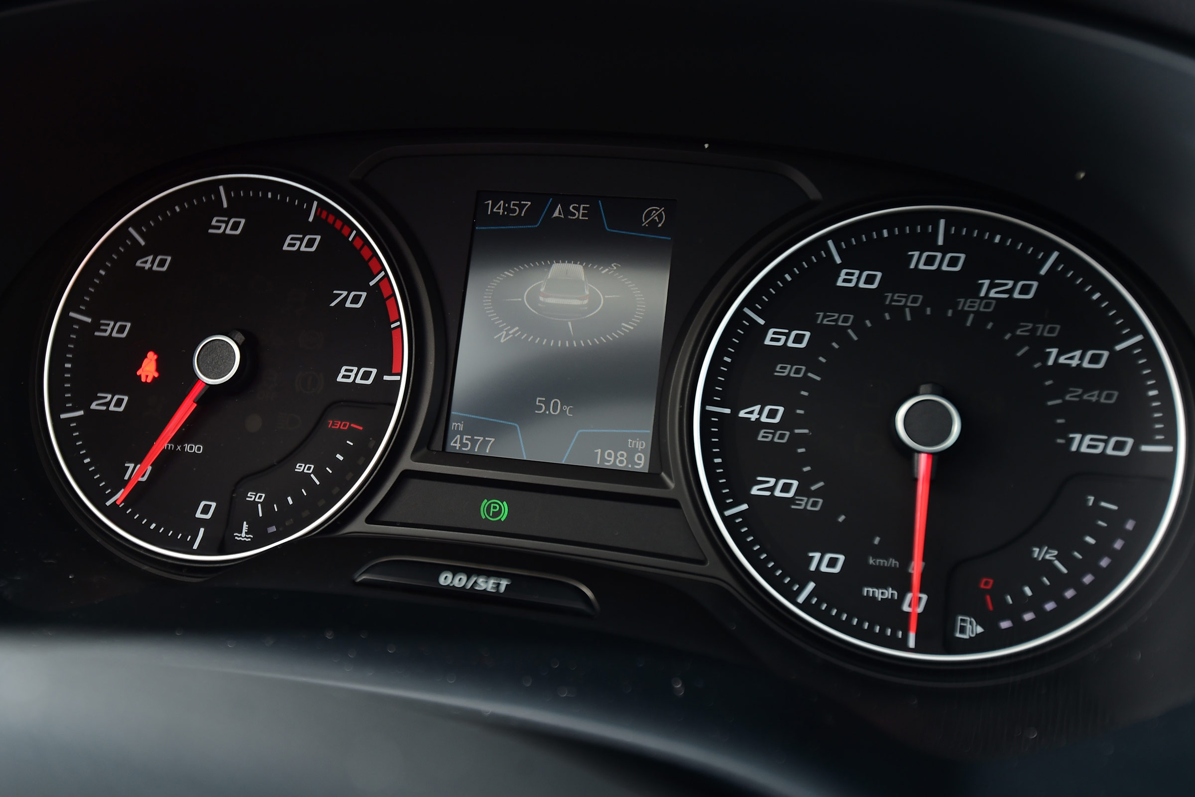 SEAT Ateca 1.2 TSI 2017 - instruments