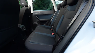 SEAT Ateca 1.2 TSI 2017 - rear seats