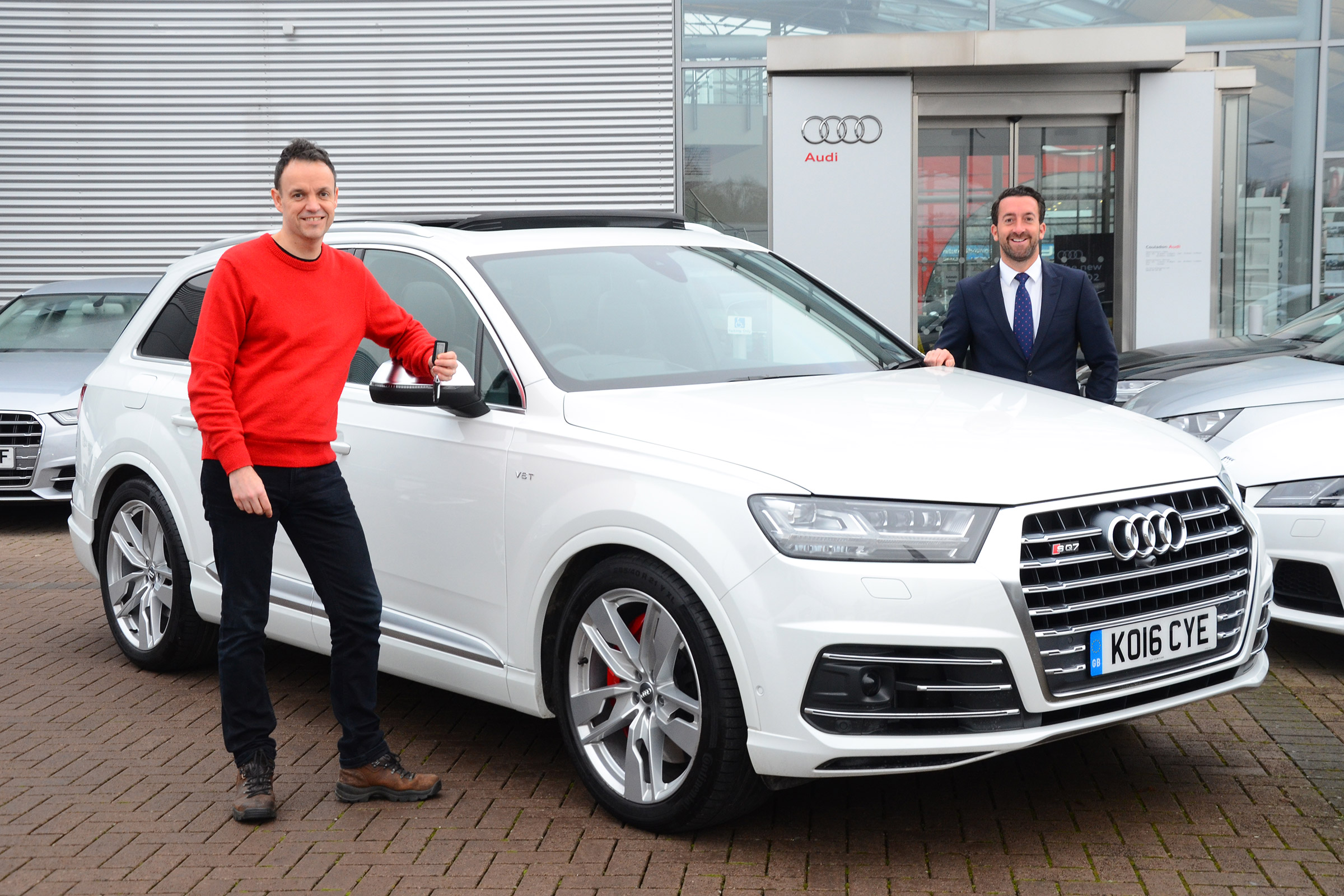 Audi SQ7 long term test - first report header