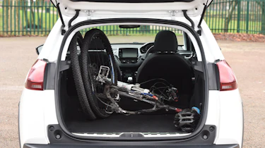 Peugeot 2008 long term - boot with bike