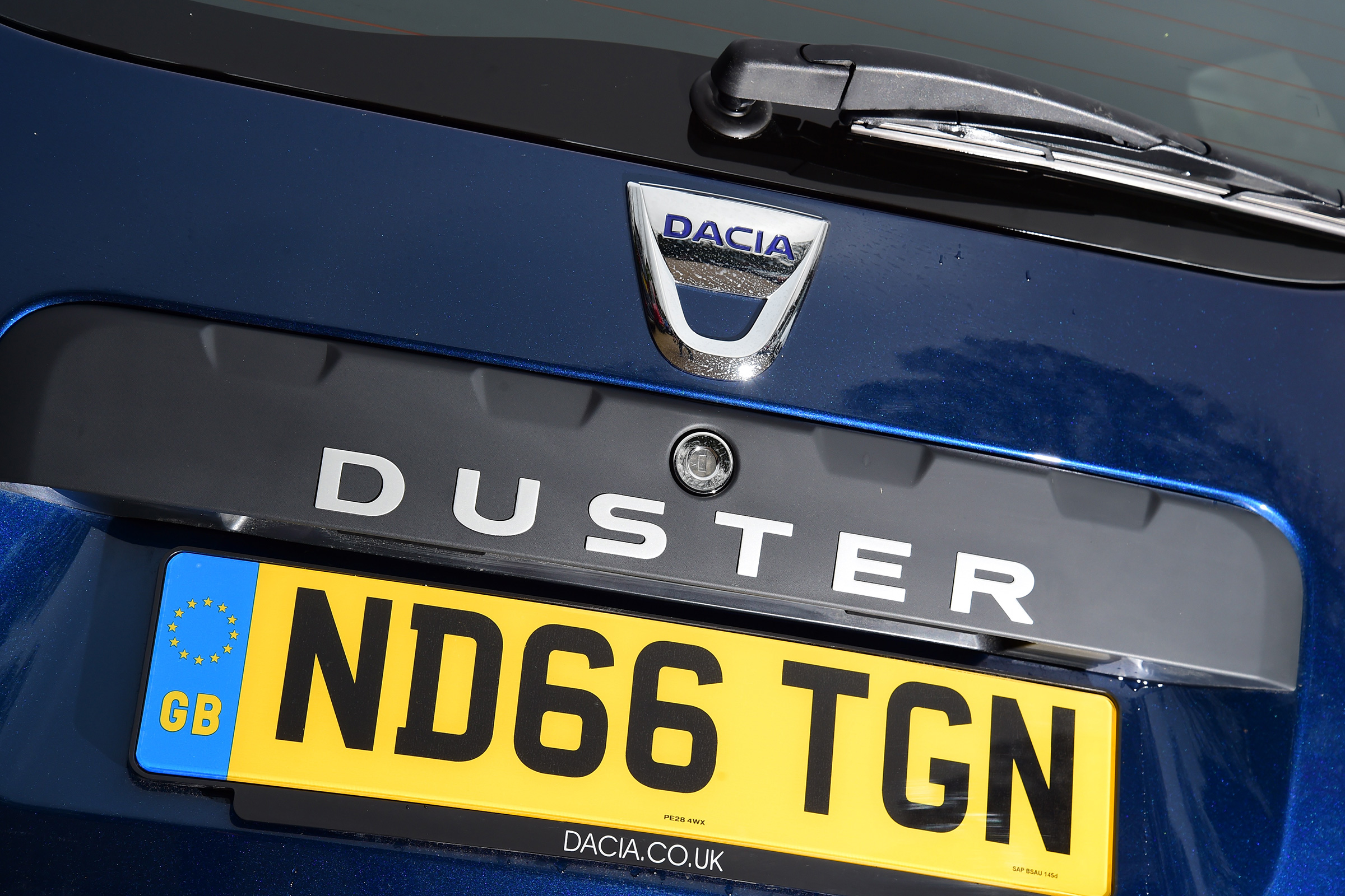 Dacia Duster automatic 2017 - rear detail